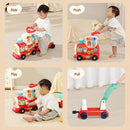 Lucky Baby 4 In 1 Smart Learning Push & Ride Train