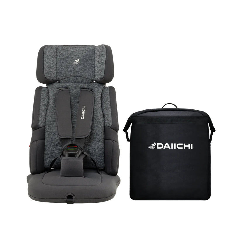 Daiichi Easy Carry 2 Portable Car Seat - Charcoal (1 Year Local Warranty)