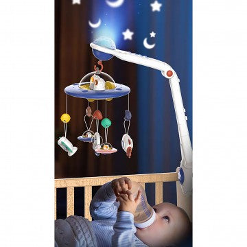 Lucky Baby 3 In 1 Galaxy Musical Mobile W/Remote Control - 2 Color