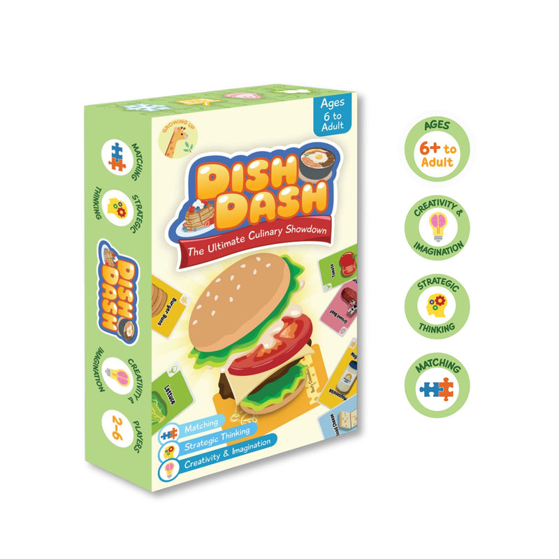 Growing Up - Card Game - Dish Dash