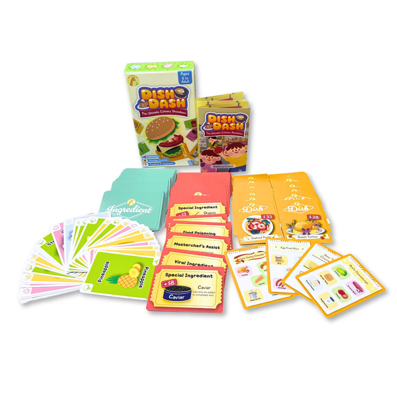 Growing Up - Card Game - Dish Dash