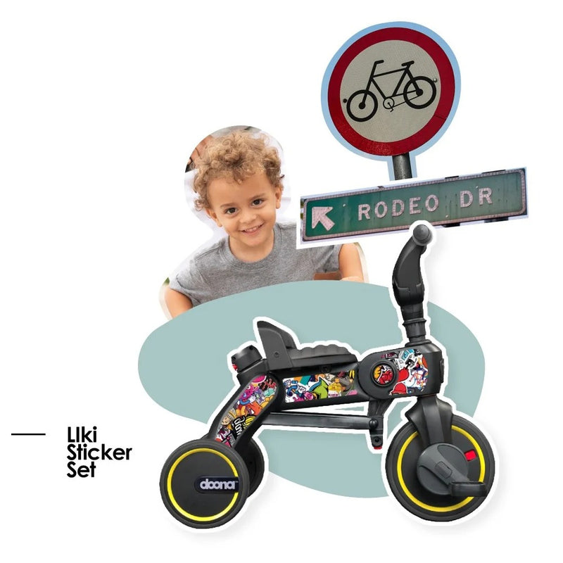 [2 Pack] Doona Liki Sticker Set - 3 Designs