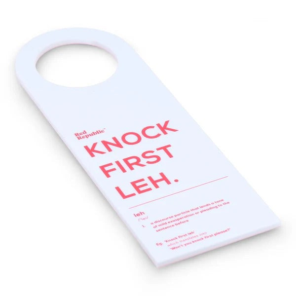 Nom Door Hanger Lah