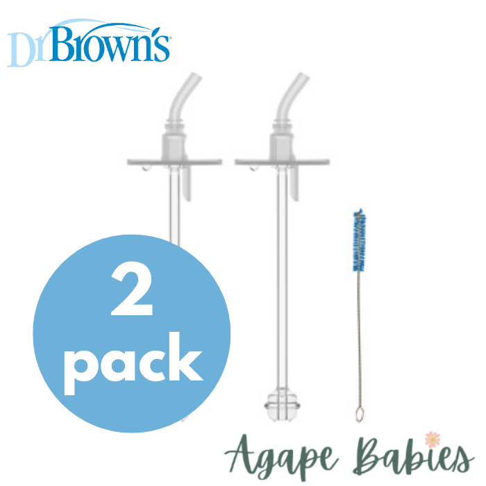 Dr. Brown's® Sippy Straw Bottle Replacement Kit – Wide-Neck