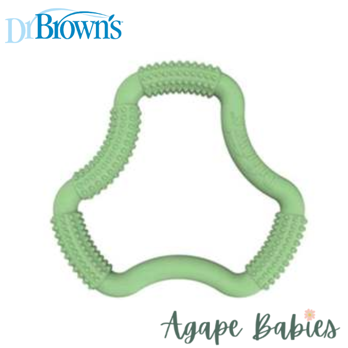Dr Brown's Flexees Textured Teether, Green, 1-Pack