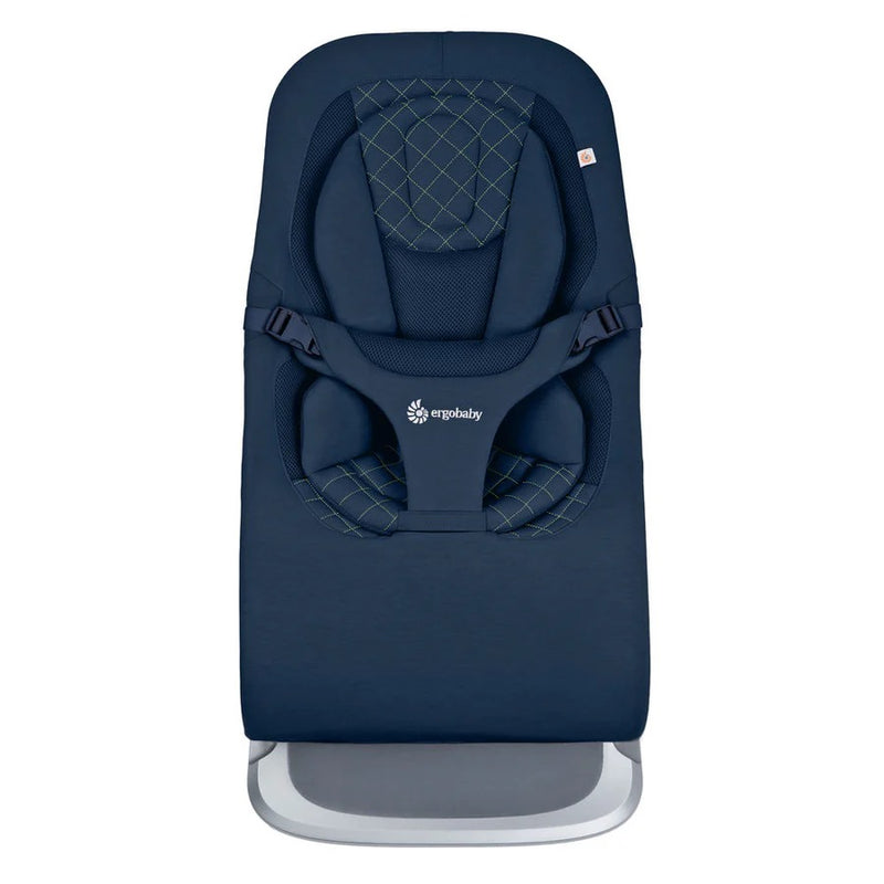 [1 Yr Local Warranty]Ergobaby Evolve 3 in 1 Bouncer - Cool Blue