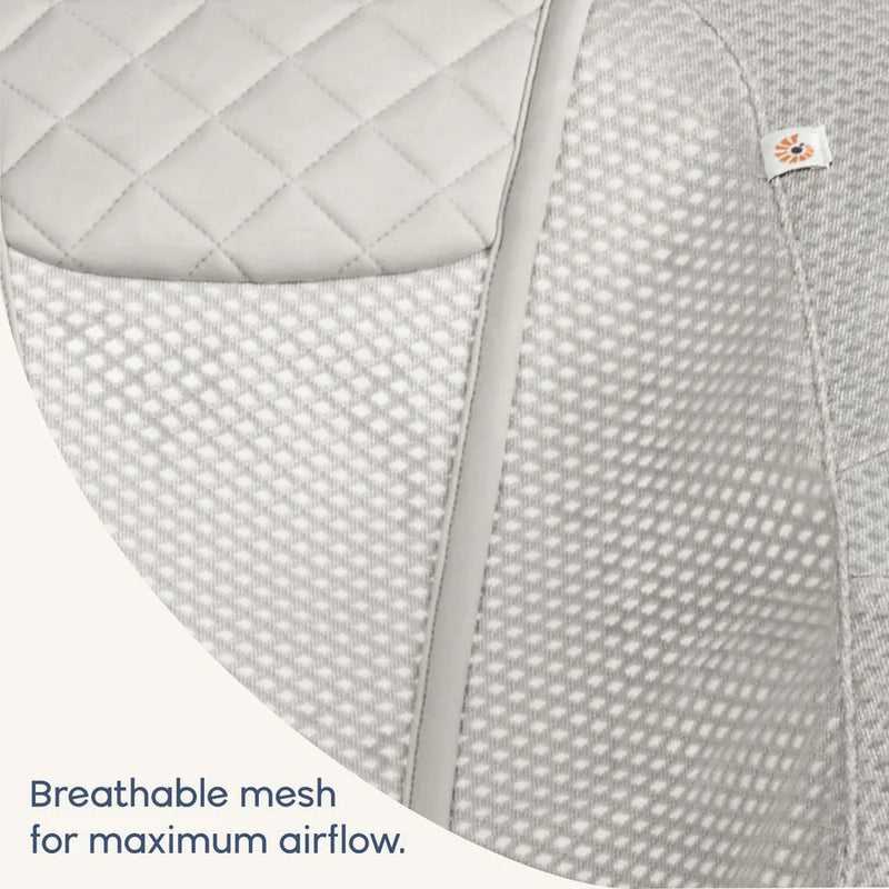 [1 Yr Local Warranty] Ergobaby Evolve 3 in 1 Mesh Bouncer - Light Grey