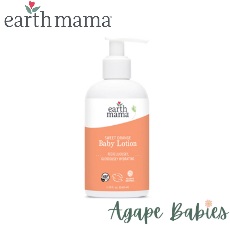 Earth Mama Organic Sweet Orange Baby Lotion 240 ml (8 fl. oz.) Exp: 05/25