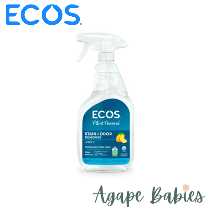 ECOS Stain + Odor Remover - Lemon 22oz/650ml