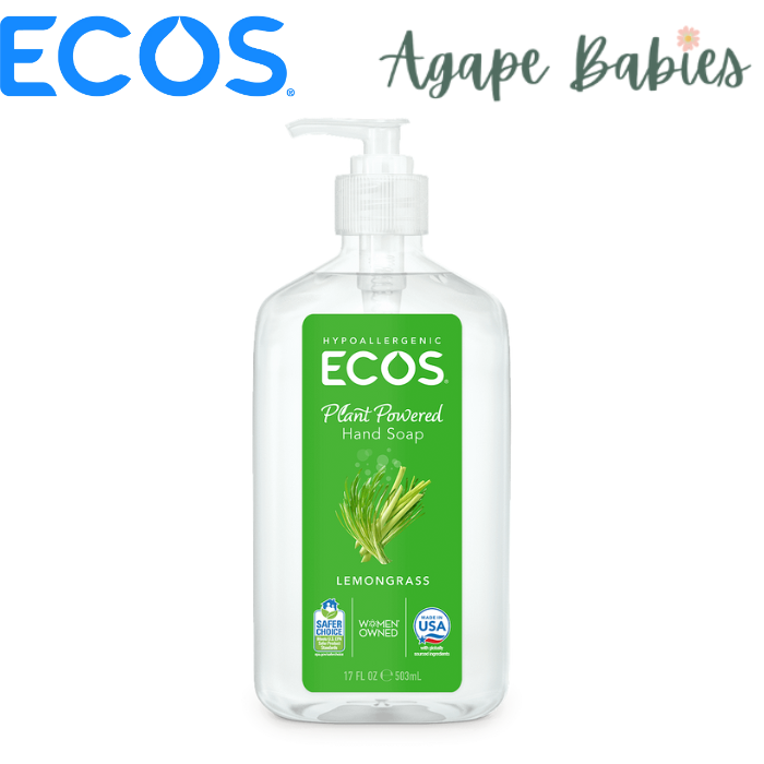 ECOS Hypoallergenic Hand Soap Lemongrass 17oz/503ml