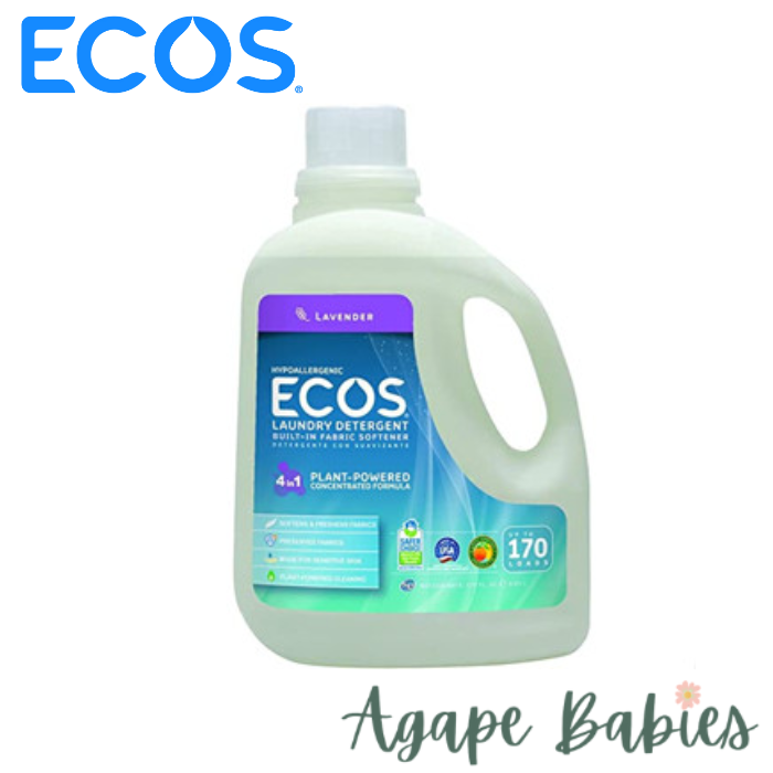 ECOS Hypoallergenic Laundry Detergent - Lavender 170oz/5.03L
