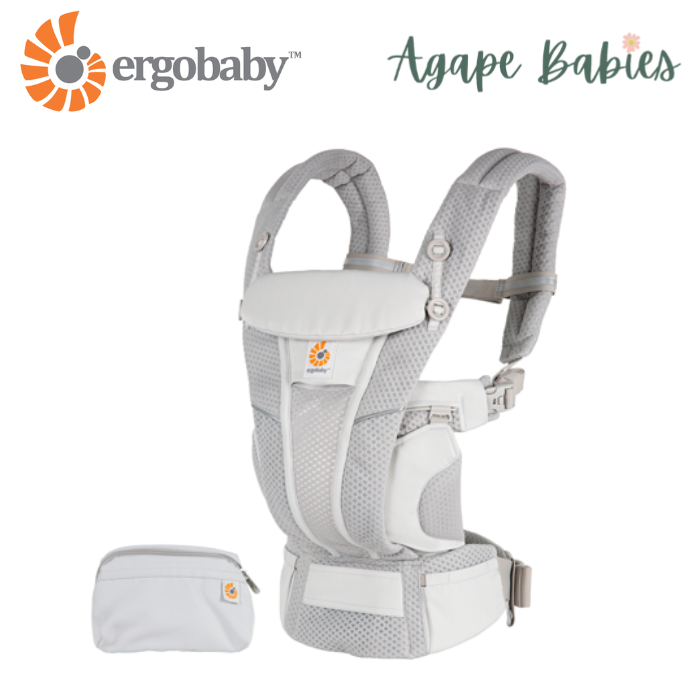 [10 year local warranty] Ergobaby Omni Breeze Baby Carrier - Pearl Grey