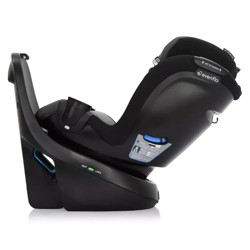 Evenflo Revolve360 Slim 2-in-1 Rotational Convertible Car Seat - Canton Black