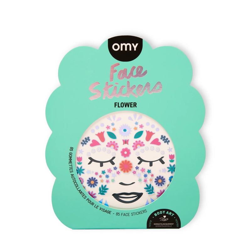 [2 pack] OMY Face Stickers - 2 Variants