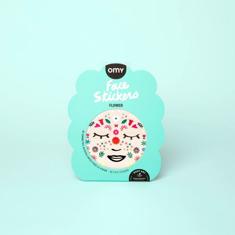 [2 pack] OMY Face Stickers - 2 Variants