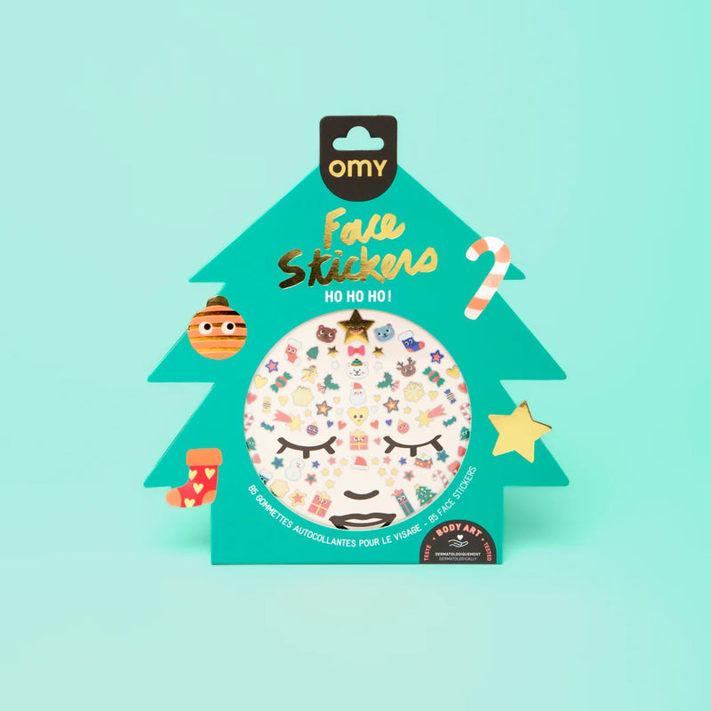 [2 pack] OMY Face Stickers - 3 Variants