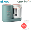 Beaba Babycook® NEO Eucalyptus - SG Plug ( 5 Years Local Warranty From Manufacturing Defects) - FOC Beaba Breast Milk Storage Bags Pack of 50 - 250ml