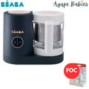 Beaba Babycook® NEO Night Blue (5 Years Local Warranty From Manufacturing Defects) - FOC Pigeon Breast Milk Storage Bags 120ml Holidays