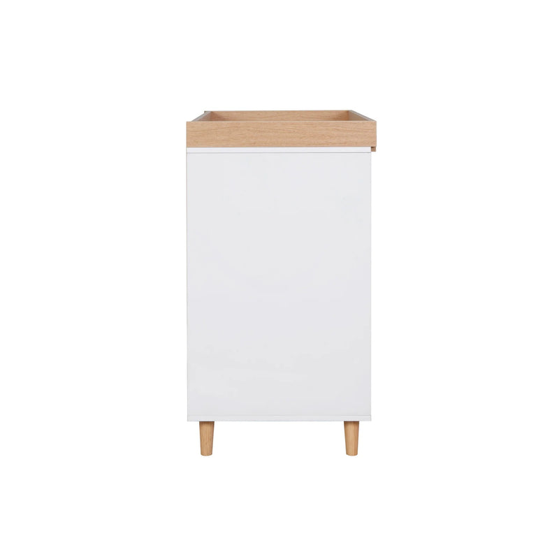 Tutti Bambini Fika Chest Changer - White/Light Oak