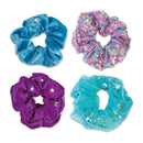[2 Pack] Galt Sparkly Scrunchies