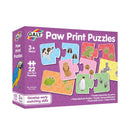 [2 Pack] Galt Paw Print Puzzles