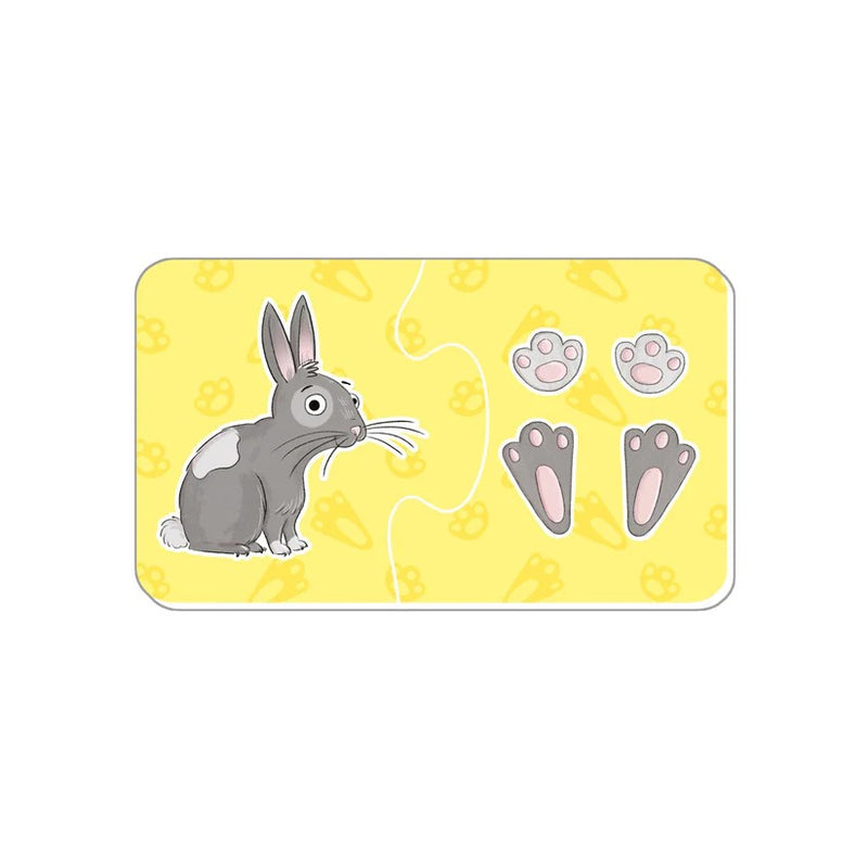 [2 Pack] Galt Paw Print Puzzles