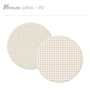 Parklon LaPure Round Gingham Check (R12) Size: 1380 x 1380 x 12mm