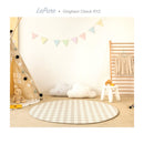 Parklon LaPure Round Gingham Check (R12) Size: 1380 x 1380 x 12mm