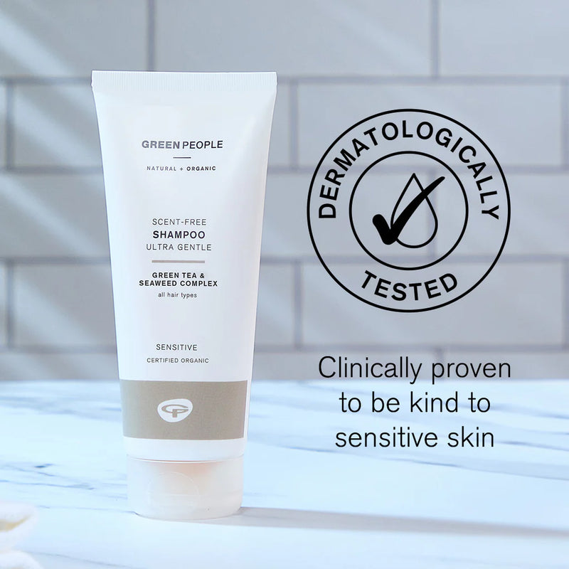 Green People Scent Free Shampoo, 200ml Exp: 06/27