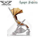 Hamilton X1 Plus Magic Fold Stroller Colour Seat Pack(Seat Pad with Canopy) - Coral Orange