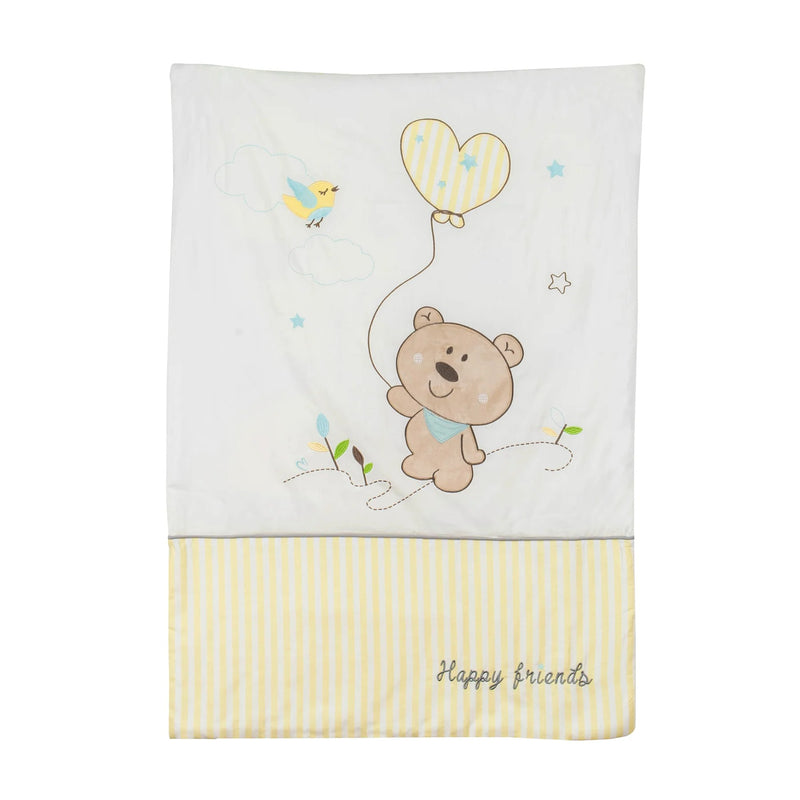 Happy Cot 100% Cotton Baby Comforter - Happy Friends (2 Colors)