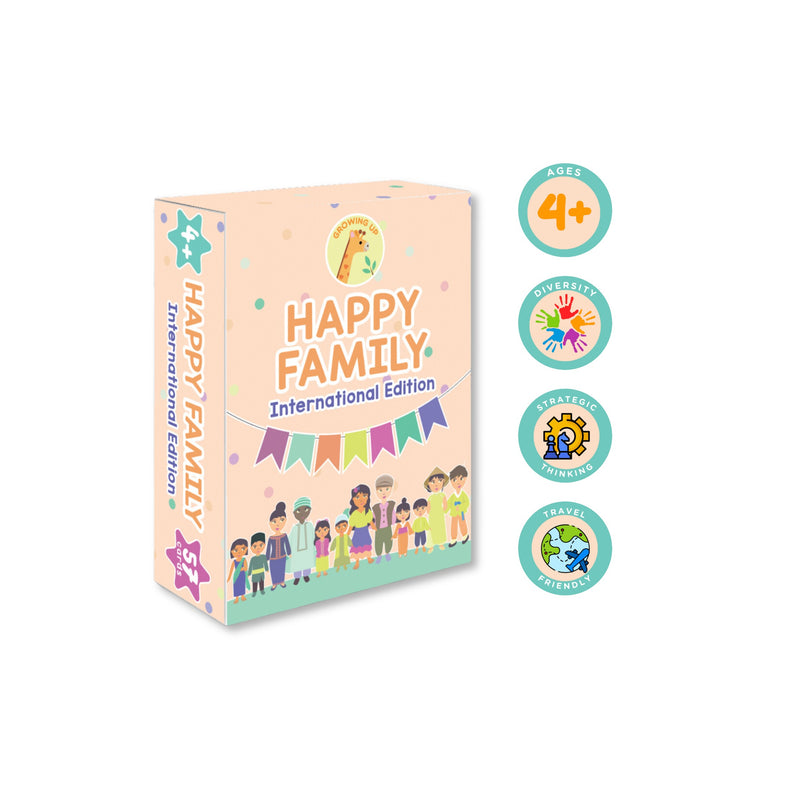 Growing Up - Card Game - Happy Family