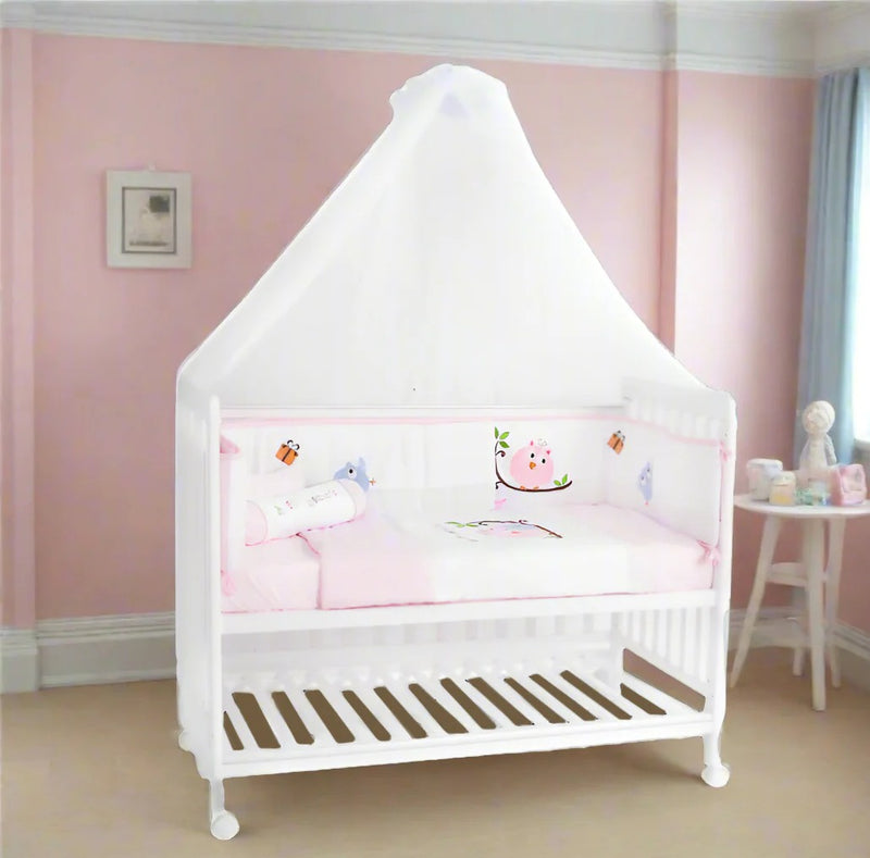 [1 Year Local Warranty] Happy Cot Happy Wonder+ 5-in-1 Convertible Baby Cot