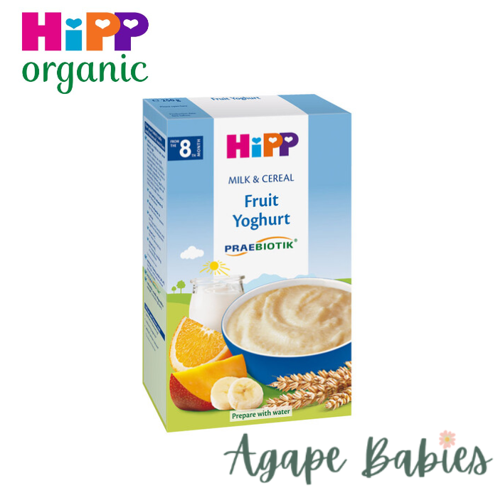 Hipp Organic Milk & Cereal Fruit Yogurt 250g (8 Months Up) Exp: 08/24
