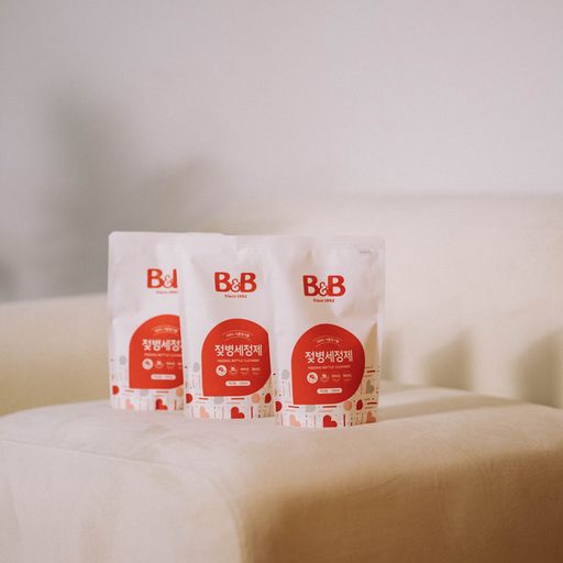 B&B Feeding Bottle Cleanser (Liquid) - Bottle/Refill Pack