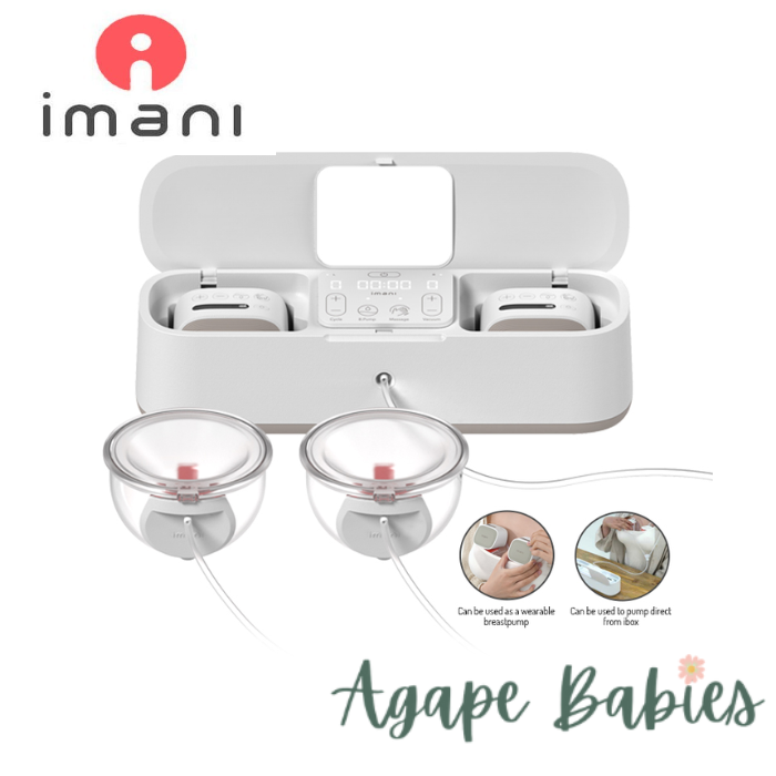 [2 Yrs Local Warranty] Imani iBox 2-in-1 Electrical Breast Pump (Wearable + Hospital Grade)