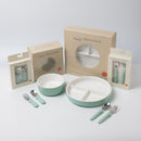 Nava Nest The Complete Weaning Set (Plate + Bowl +Baby & Toddler Cutlery) - 3 Colors