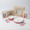 Nava Nest The Complete Weaning Set (Plate + Bowl +Baby & Toddler Cutlery) - 3 Colors