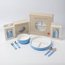 Nava Nest The Complete Weaning Set (Plate + Bowl +Baby & Toddler Cutlery) - 3 Colors