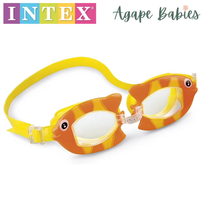 INTEX Fun Goggles (Ages 3-8 Years) - Fish