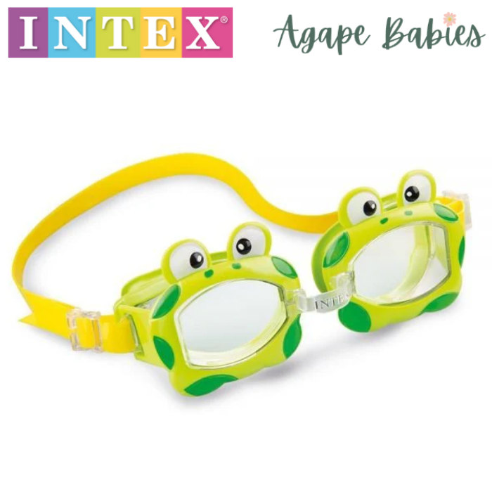 INTEX Fun Goggles (Ages 3-8 Years) - Frog