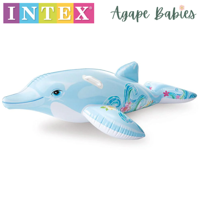 INTEX Lil'Dolphin Ride-on, Ages 3+, 1.75mx66cm