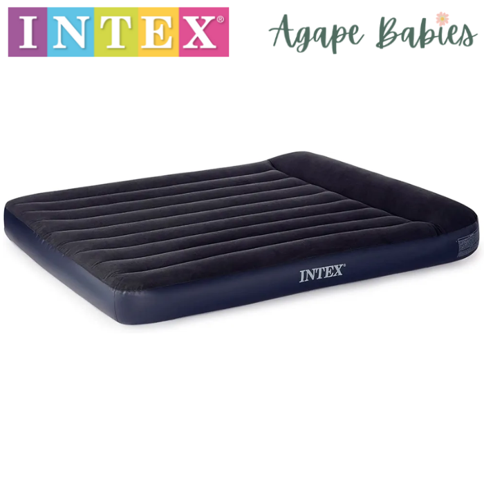 Intex Pillow Rest Classic Airbed with Internal Pump - Queen Size