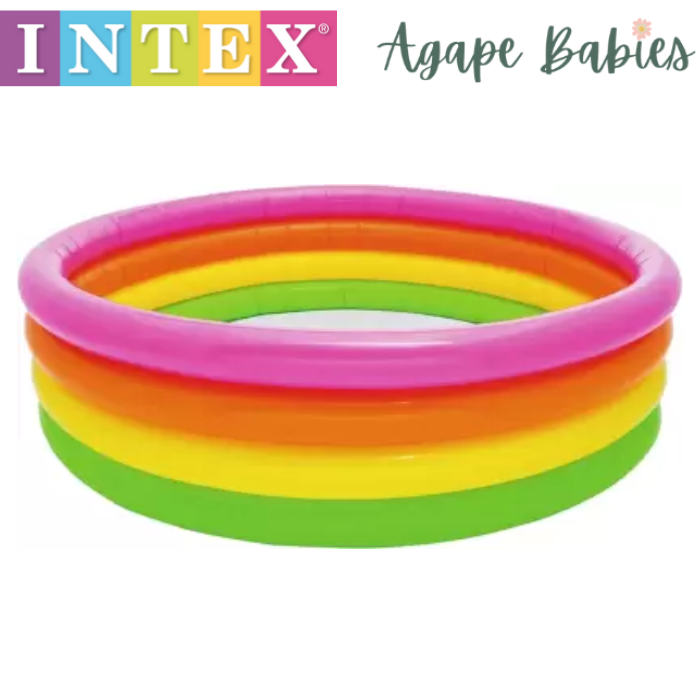 Intex 4-Ring Sunset Glow Pool (165cm x 45cm)