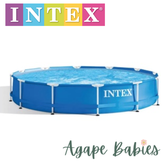 INTEX Round Metal Frame Pool 3.65m x 76cm