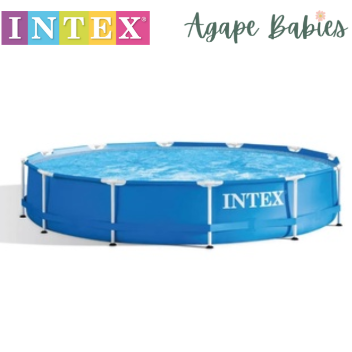 INTEX Round Metal Frame Pool 3.65m x 76cm