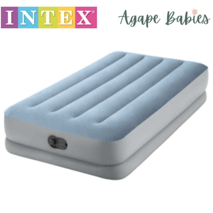 INTEX Twin Dura-Beam® Comfort Airbed w/ Fastfill USB Pump