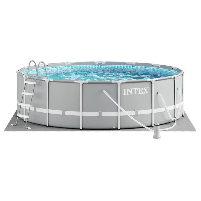 INTEX Prism Frame Round Pool Set (4.57 x 1.22m)