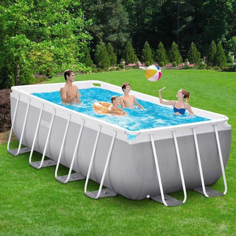 Intex Prism Frame Rectangular Pool Set (4m x 2m x 1.22m)