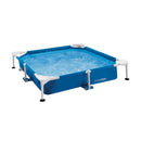 INTEX Square Frame Pet Pool Set with Filter Pump
